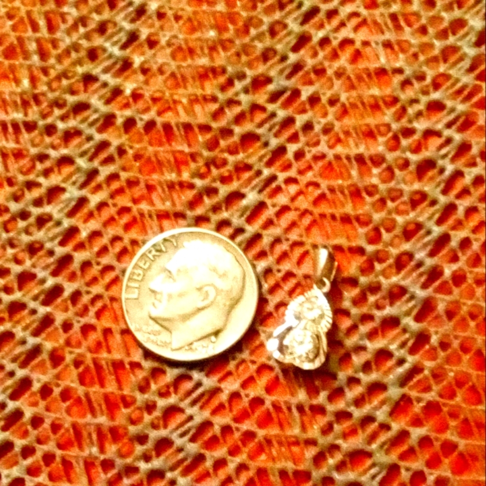 Platinum/Diamond Pendent